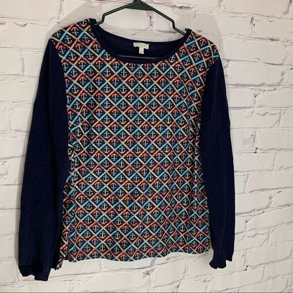 Talbots large nautical women’s top - Picture 1 of 4